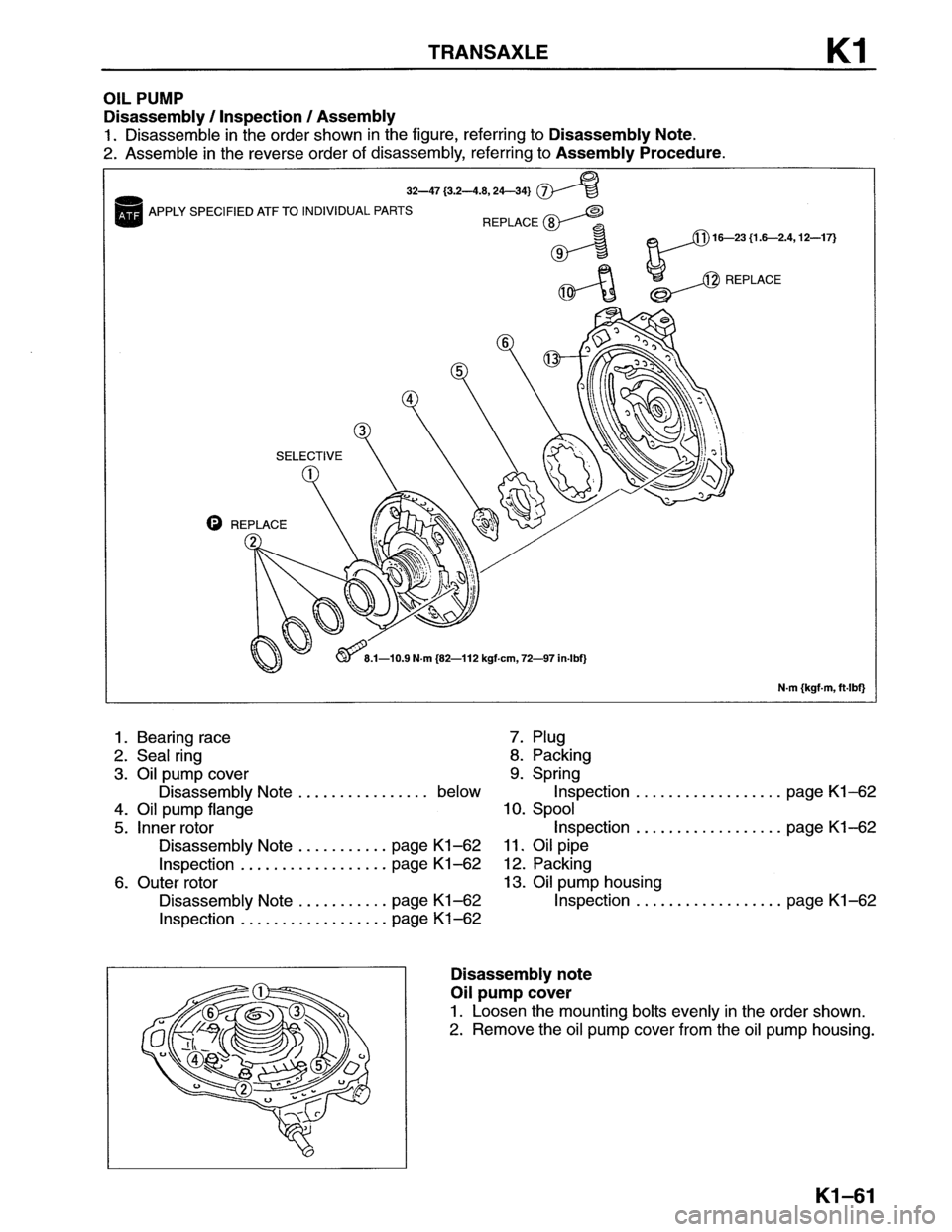 MAZDA MX-6 1996 Workshop Manual MAZDA MX-6 1996 Workshop Manual