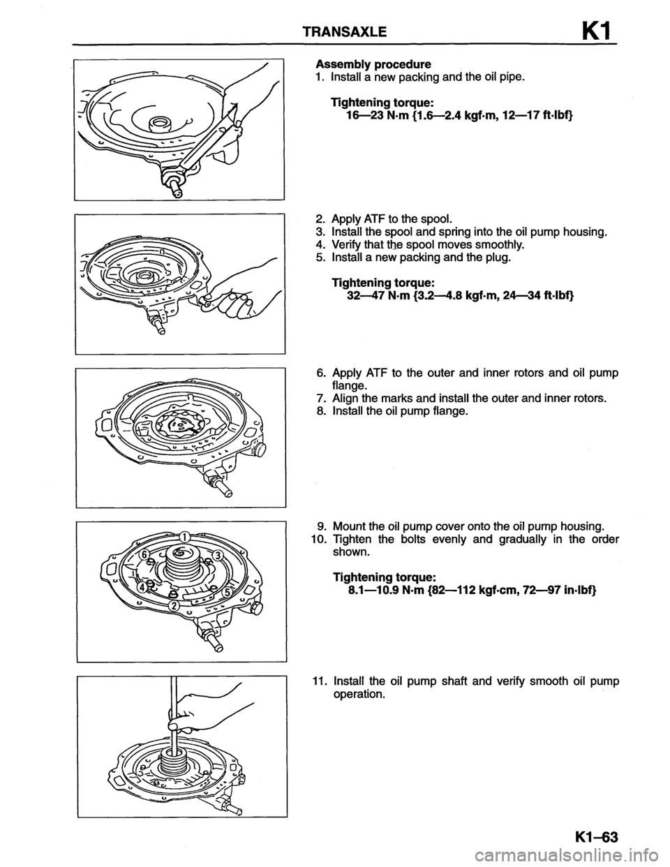 MAZDA MX-6 1996 Workshop Manual MAZDA MX-6 1996 Workshop Manual