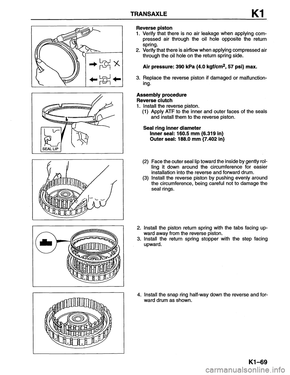 MAZDA MX-6 1996 Workshop Manual MAZDA MX-6 1996 Workshop Manual