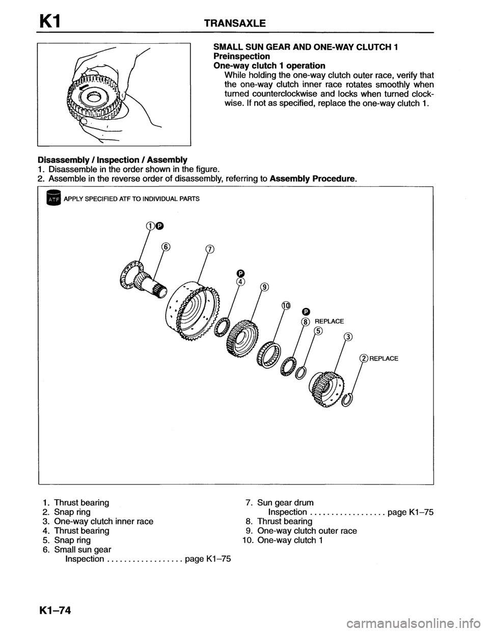 MAZDA MX-6 1996 Workshop Manual MAZDA MX-6 1996 Workshop Manual
