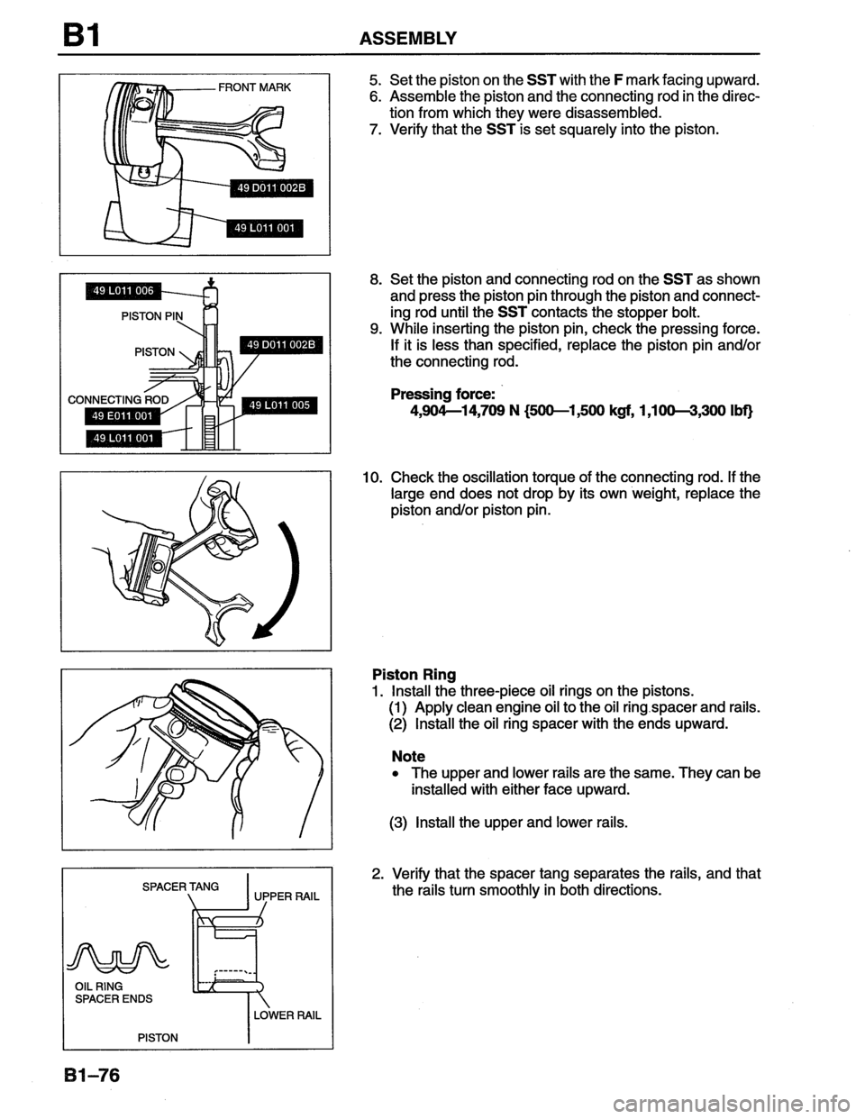 MAZDA MX-6 1996 Workshop Manual MAZDA MX-6 1996 Workshop Manual