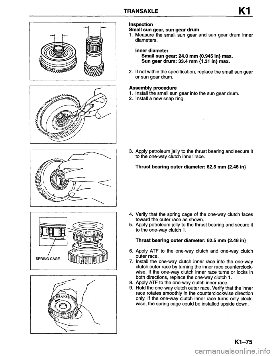 MAZDA MX-6 1996 Workshop Manual MAZDA MX-6 1996 Workshop Manual