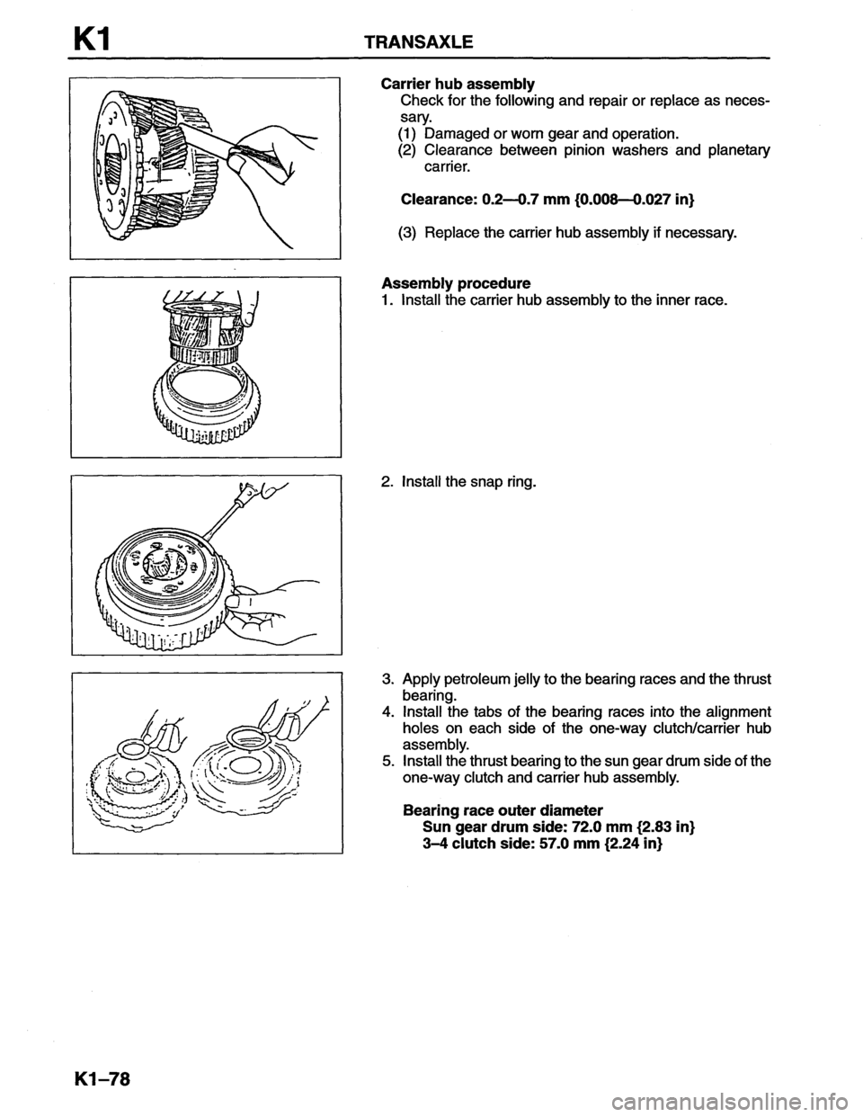 MAZDA MX-6 1996 Workshop Manual MAZDA MX-6 1996 Workshop Manual