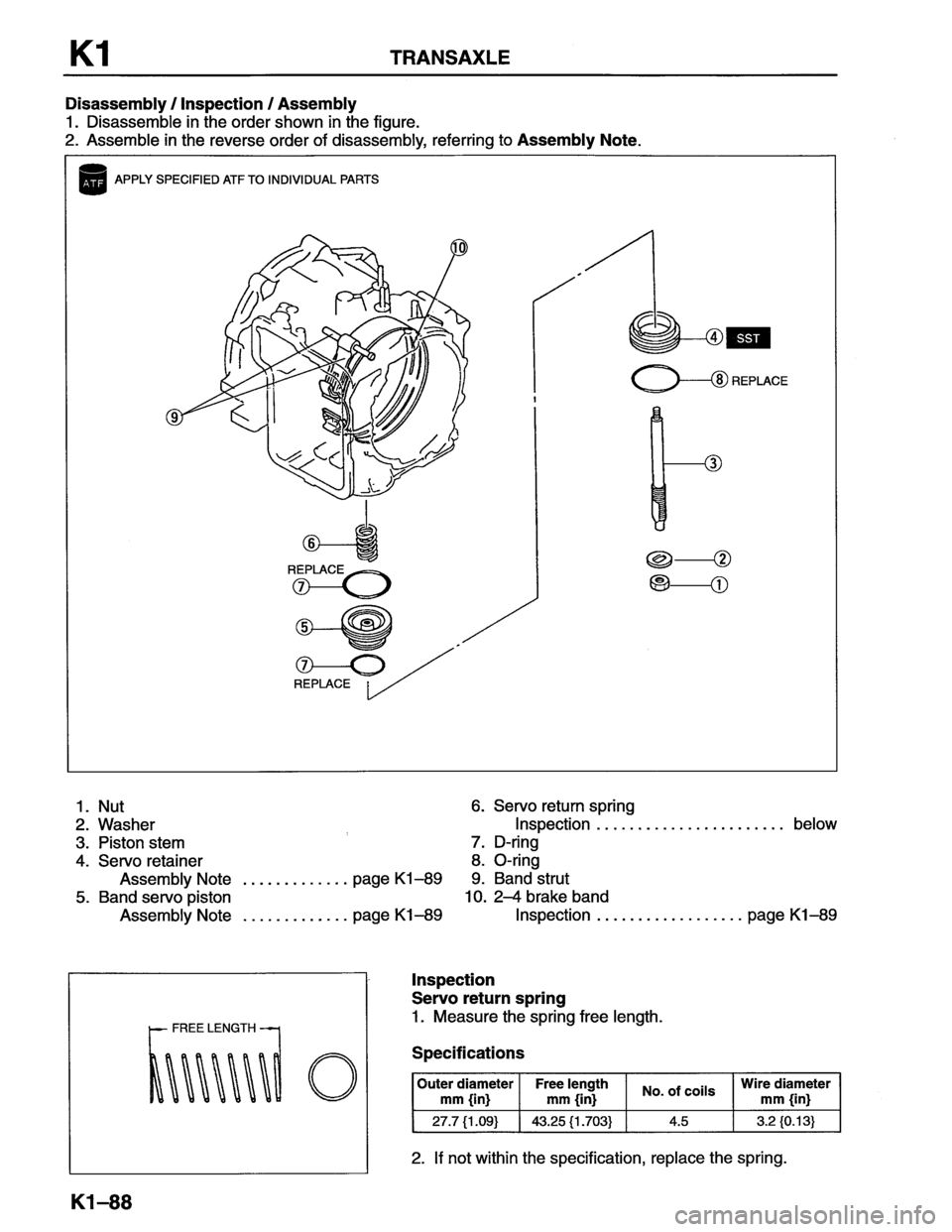 MAZDA MX-6 1996 Workshop Manual MAZDA MX-6 1996 Workshop Manual