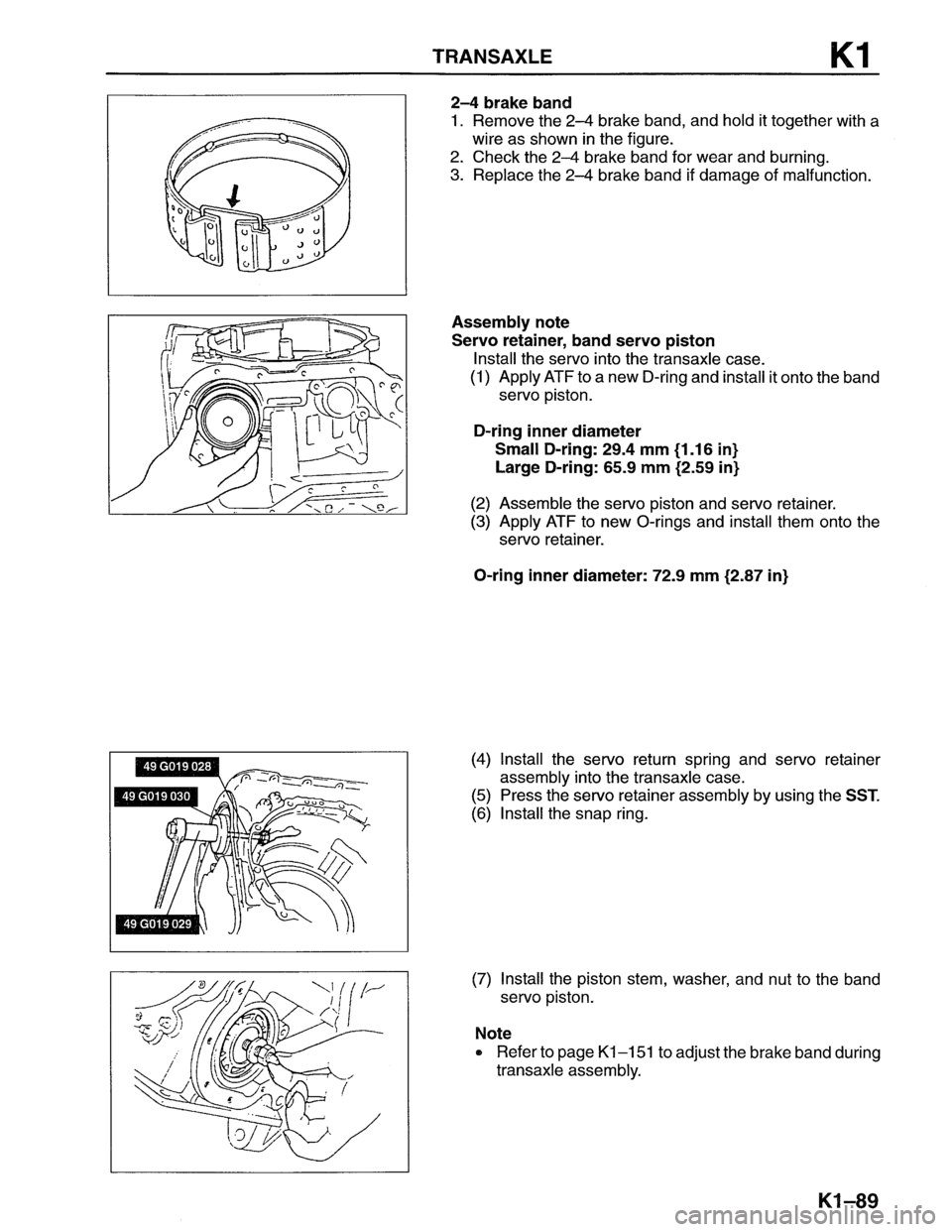 MAZDA MX-6 1996 Workshop Manual MAZDA MX-6 1996 Workshop Manual