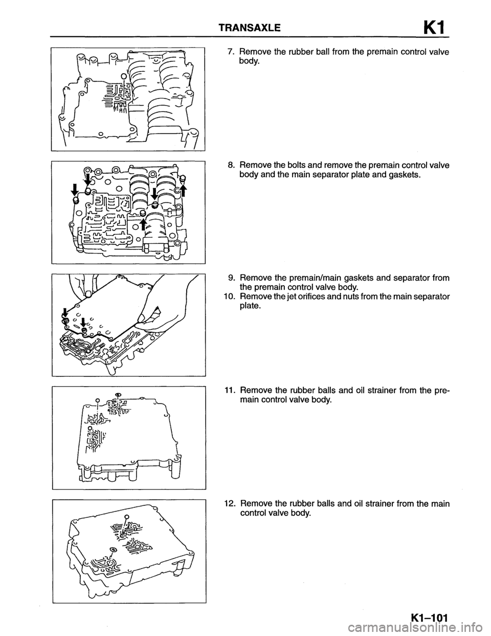 MAZDA MX-6 1996 Workshop Manual MAZDA MX-6 1996 Workshop Manual