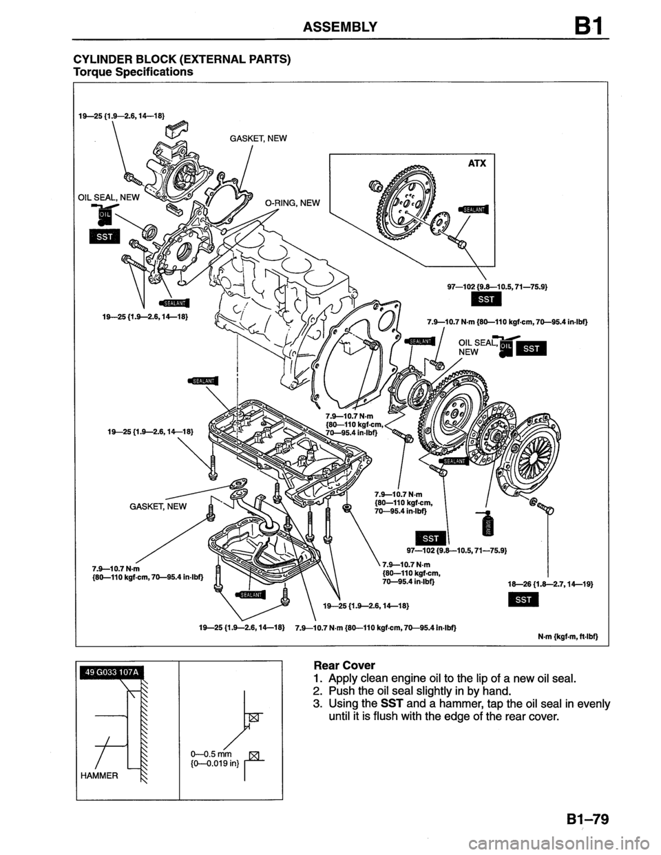 MAZDA MX-6 1996 Workshop Manual MAZDA MX-6 1996 Workshop Manual