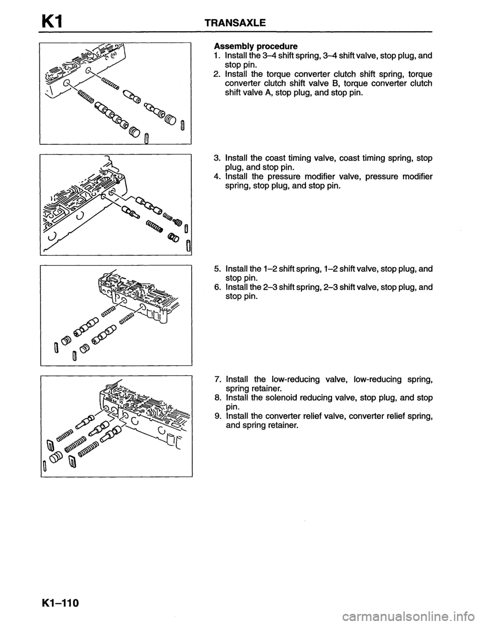 MAZDA MX-6 1996 Workshop Manual MAZDA MX-6 1996 Workshop Manual
