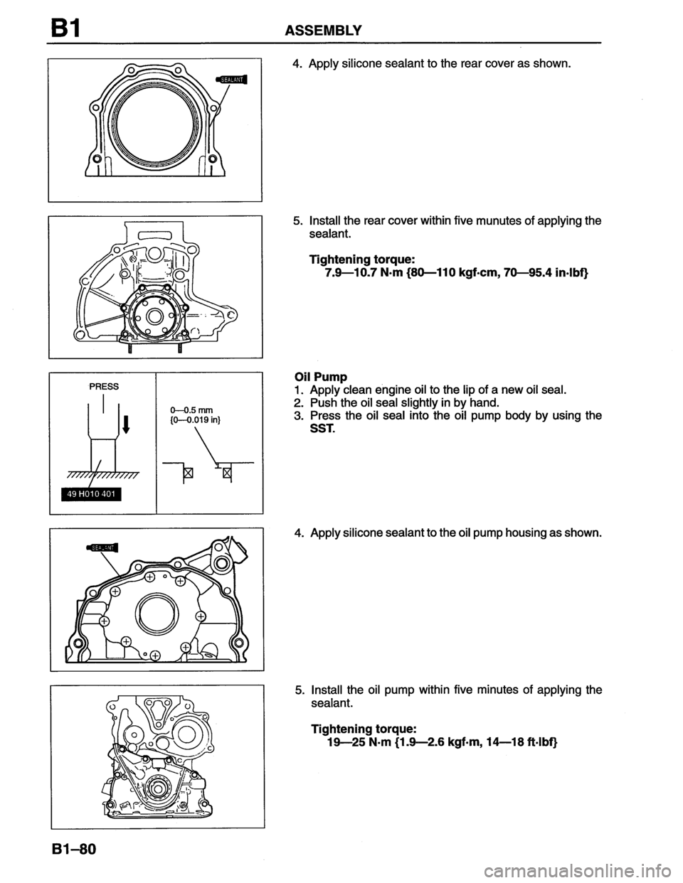 MAZDA MX-6 1996 Workshop Manual MAZDA MX-6 1996 Workshop Manual