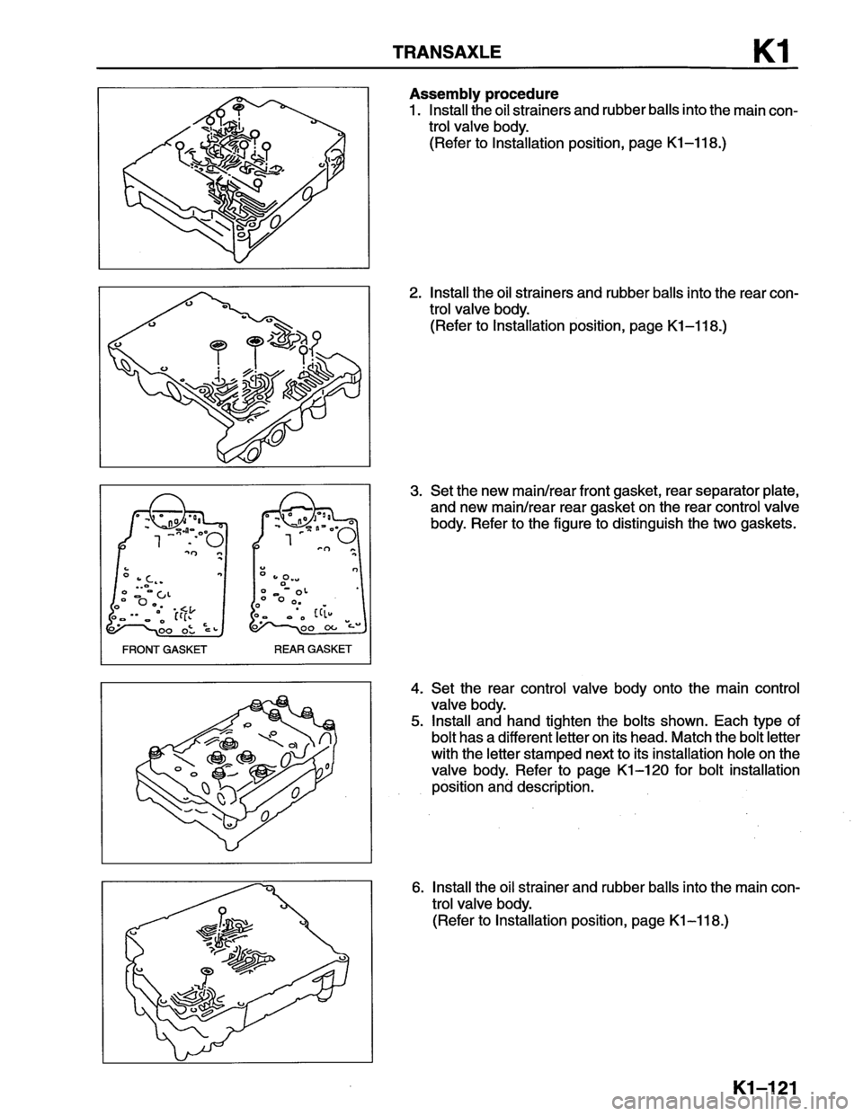 MAZDA MX-6 1996 Workshop Manual MAZDA MX-6 1996 Workshop Manual