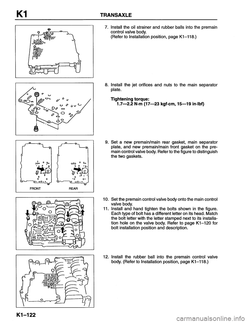 MAZDA MX-6 1996 Workshop Manual MAZDA MX-6 1996 Workshop Manual