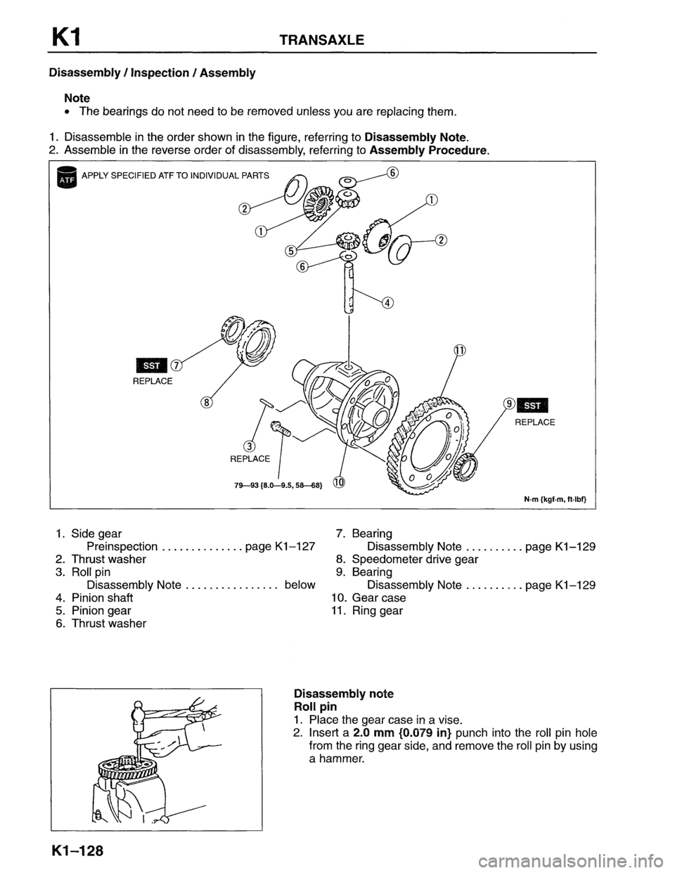 MAZDA MX-6 1996 Workshop Manual MAZDA MX-6 1996 Workshop Manual