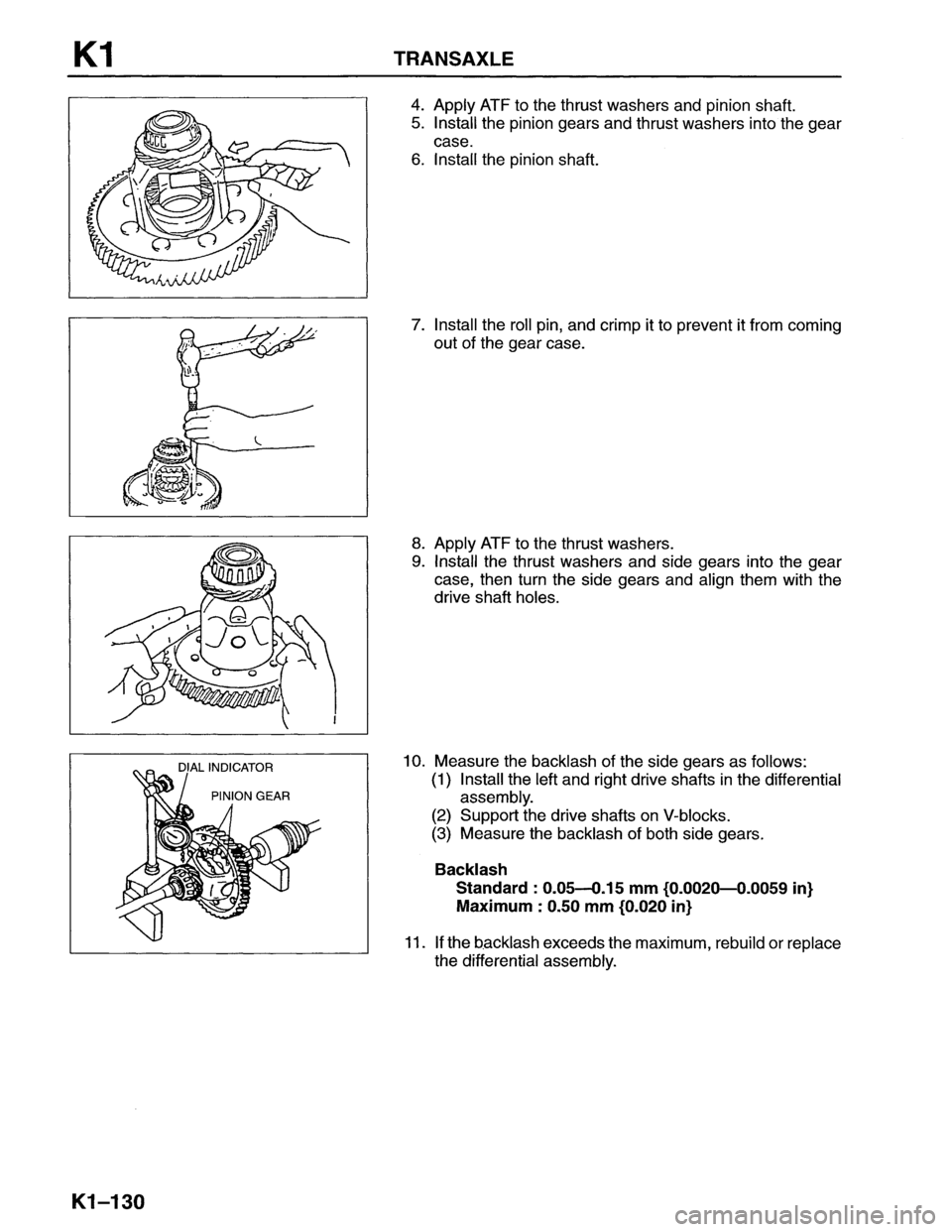 MAZDA MX-6 1996 Workshop Manual MAZDA MX-6 1996 Workshop Manual