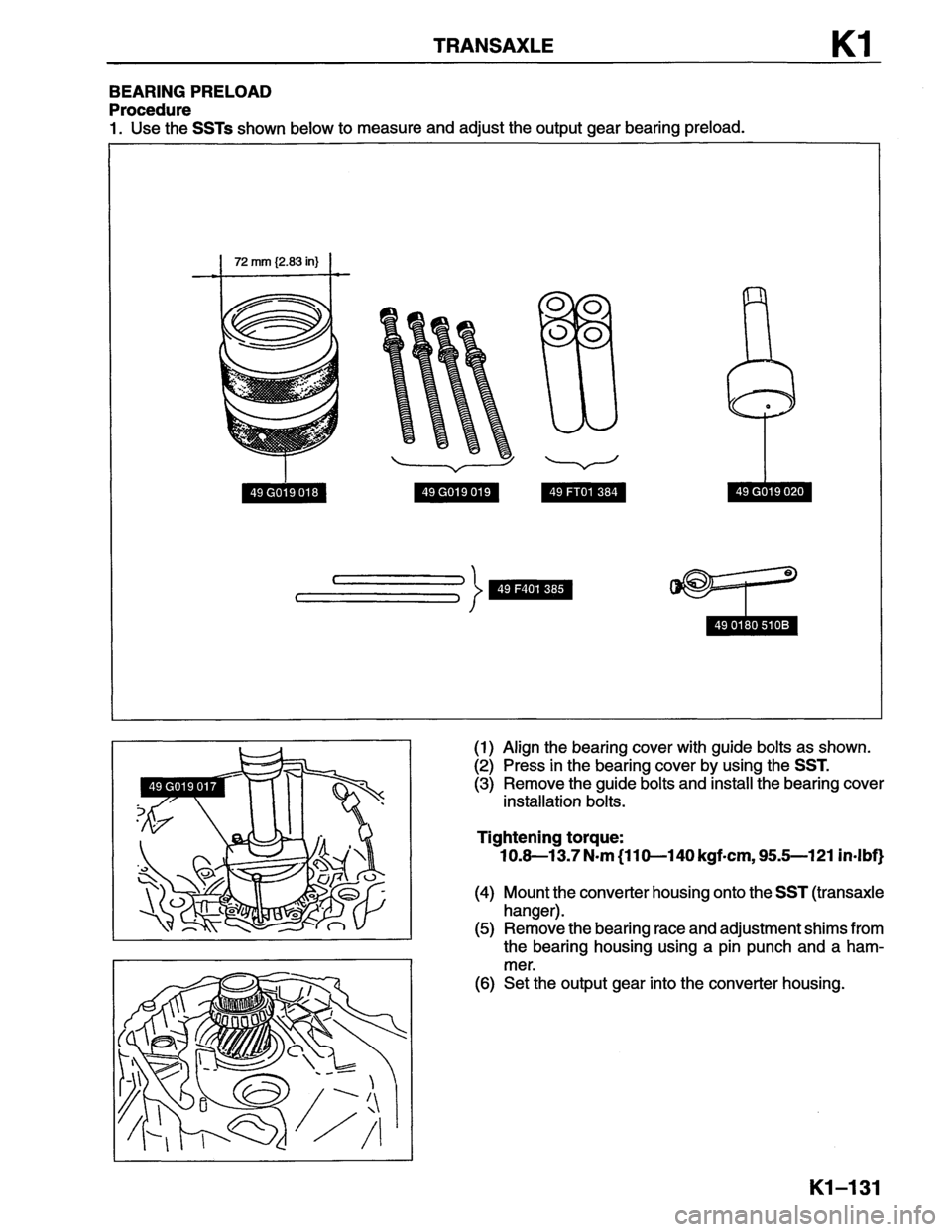 MAZDA MX-6 1996 Workshop Manual MAZDA MX-6 1996 Workshop Manual