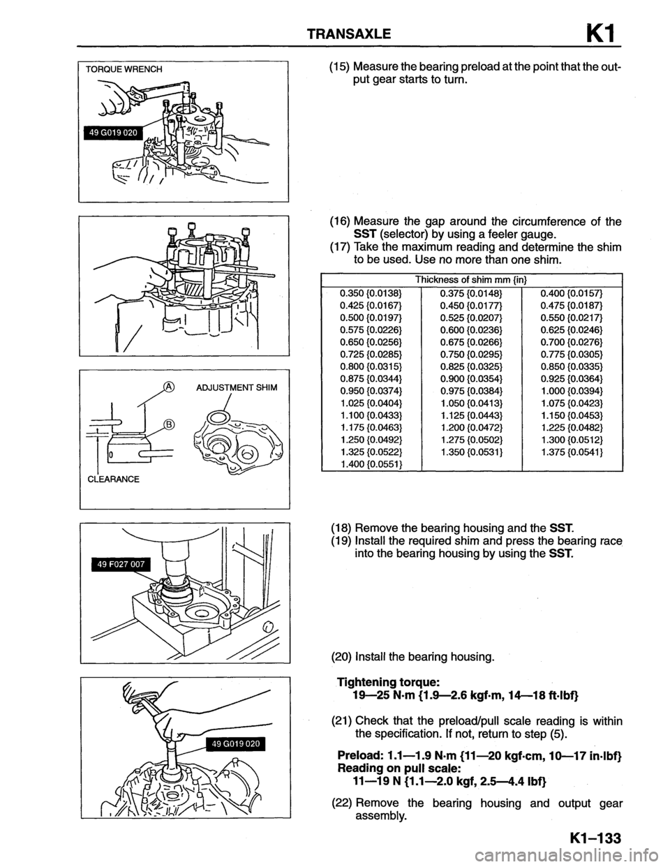 MAZDA MX-6 1996 Workshop Manual MAZDA MX-6 1996 Workshop Manual