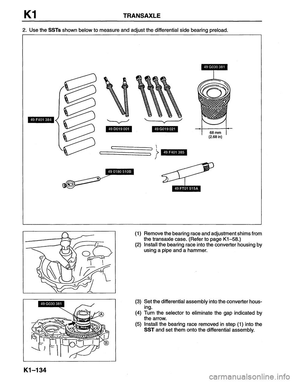 MAZDA MX-6 1996 Workshop Manual MAZDA MX-6 1996 Workshop Manual