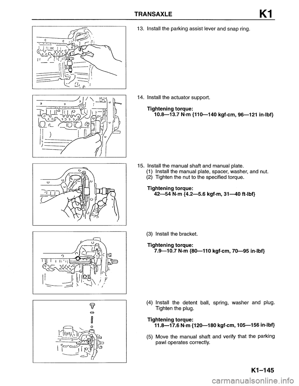 MAZDA MX-6 1996 Workshop Manual MAZDA MX-6 1996 Workshop Manual