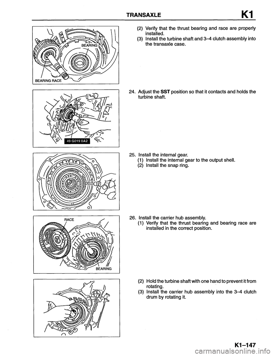 MAZDA MX-6 1996 Workshop Manual MAZDA MX-6 1996 Workshop Manual