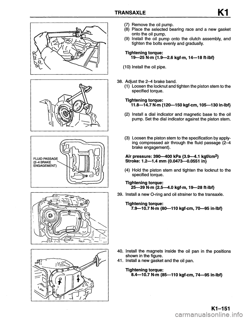 MAZDA MX-6 1996 Workshop Manual MAZDA MX-6 1996 Workshop Manual