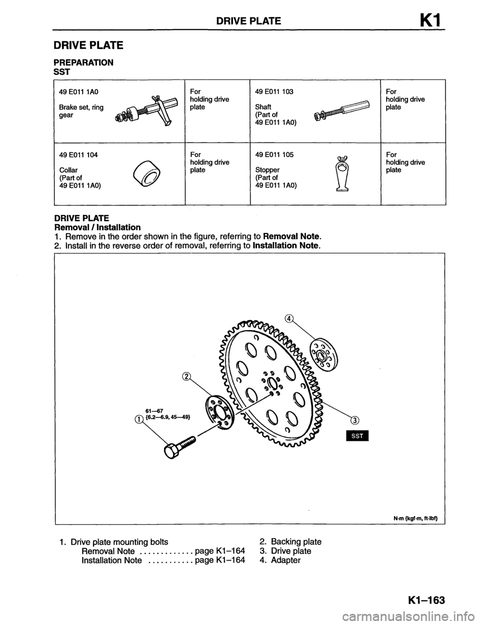 MAZDA MX-6 1996 Workshop Manual MAZDA MX-6 1996 Workshop Manual