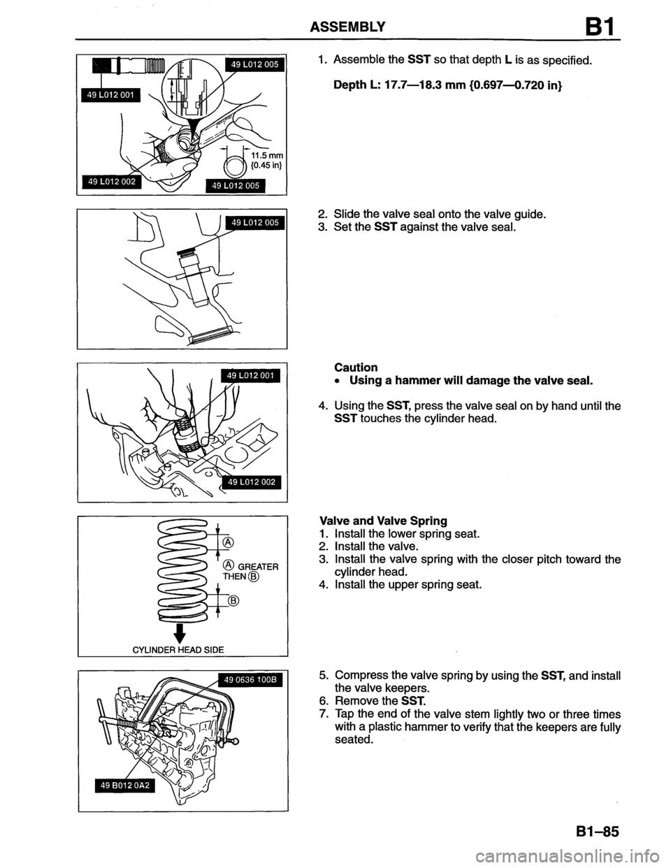 MAZDA MX-6 1996 Workshop Manual MAZDA MX-6 1996 Workshop Manual