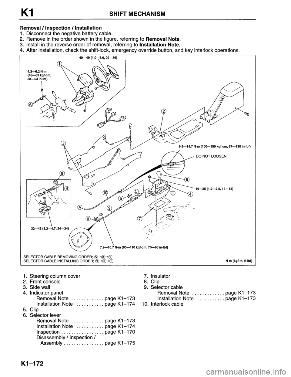 MAZDA MX-6 1996 Workshop Manual MAZDA MX-6 1996 Workshop Manual
