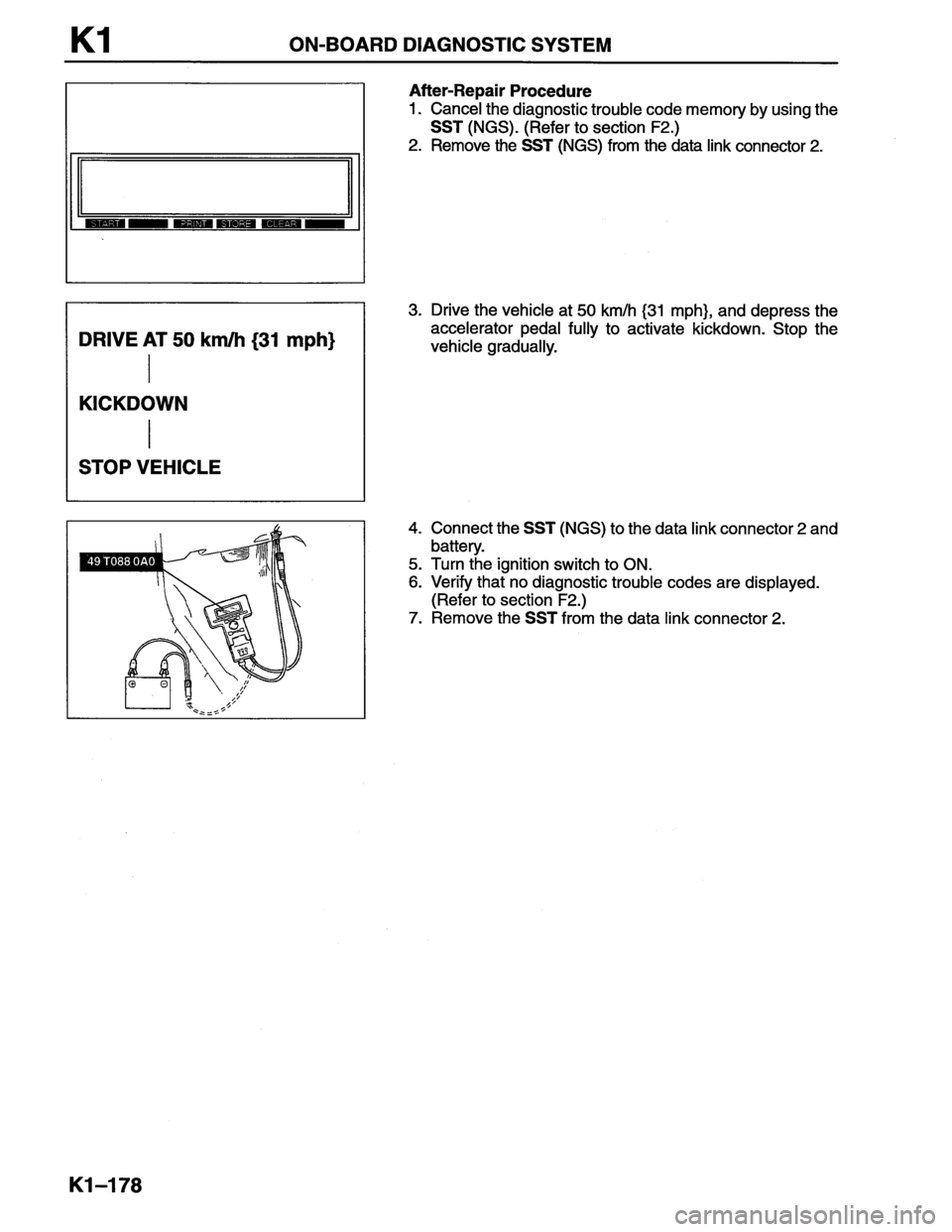 MAZDA MX-6 1996 Workshop Manual MAZDA MX-6 1996 Workshop Manual