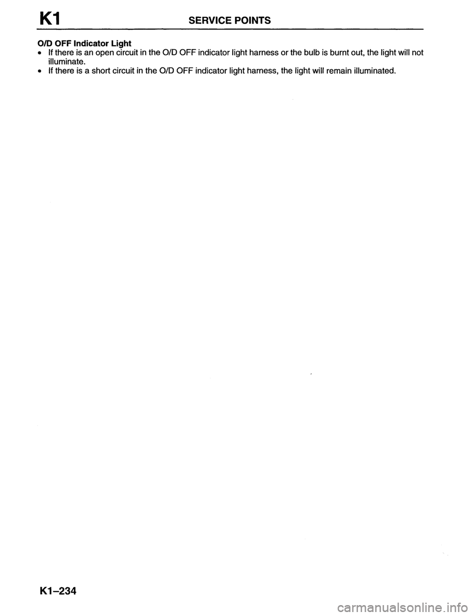 MAZDA MX-6 1996  Workshop Manual 