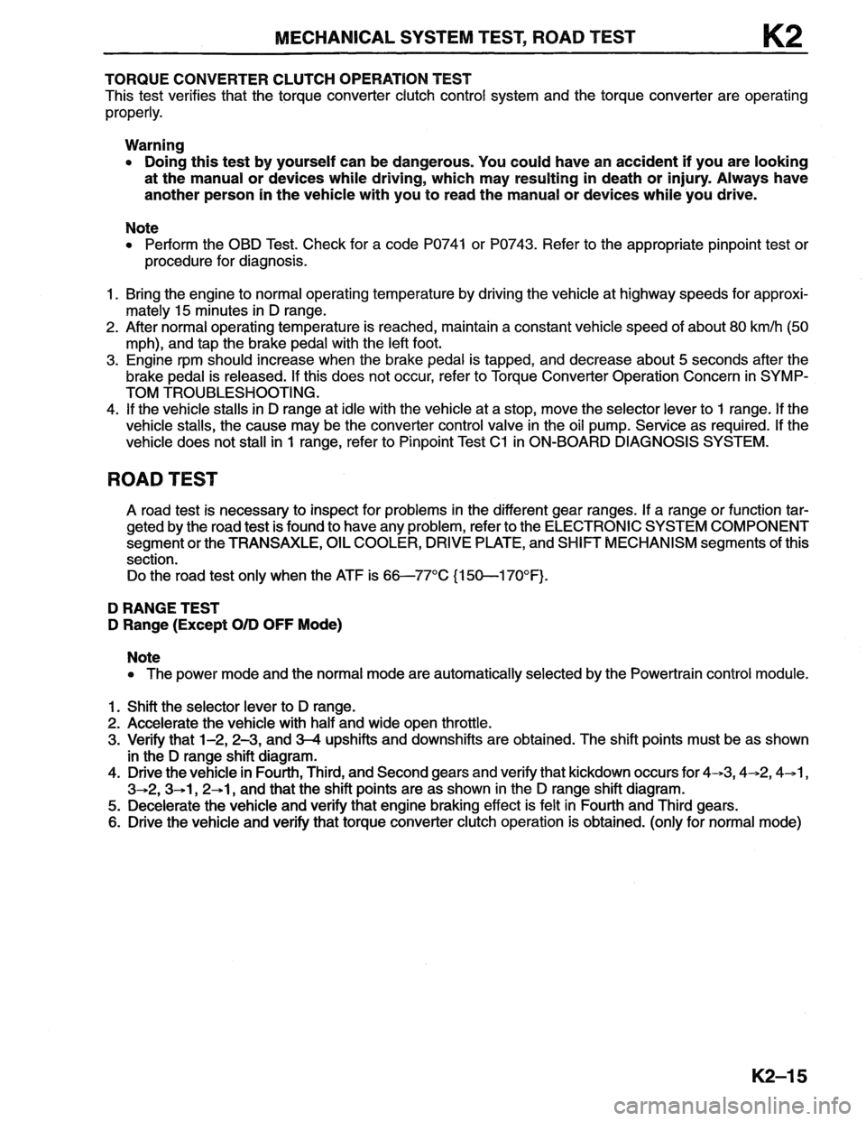MAZDA MX-6 1996 Workshop Manual MAZDA MX-6 1996 Workshop Manual