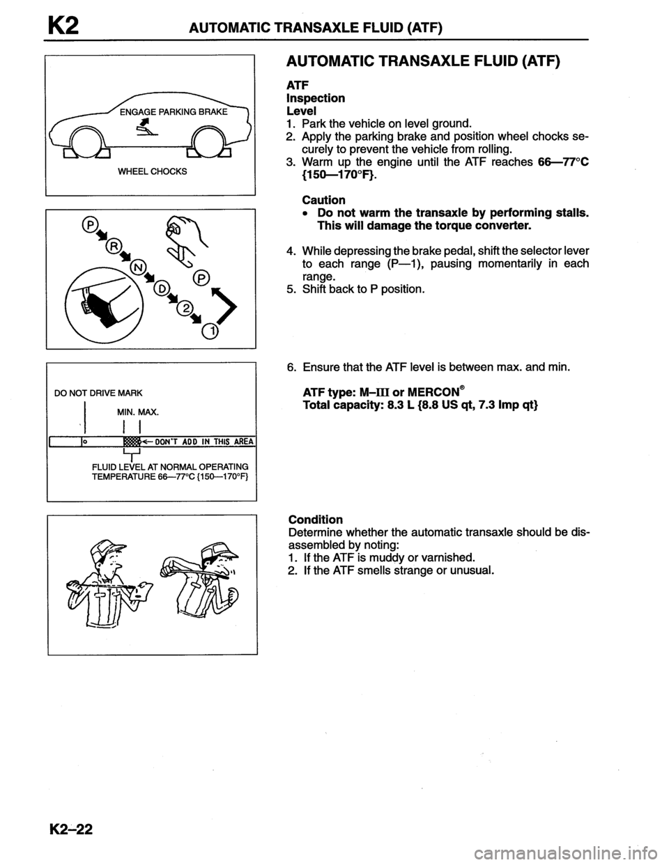 MAZDA MX-6 1996 Workshop Manual MAZDA MX-6 1996 Workshop Manual