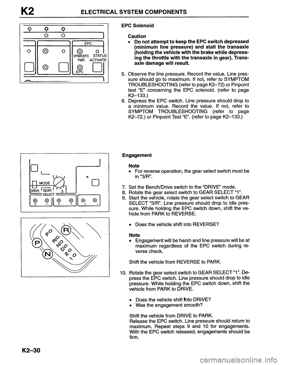 MAZDA MX-6 1996 Workshop Manual MAZDA MX-6 1996 Workshop Manual