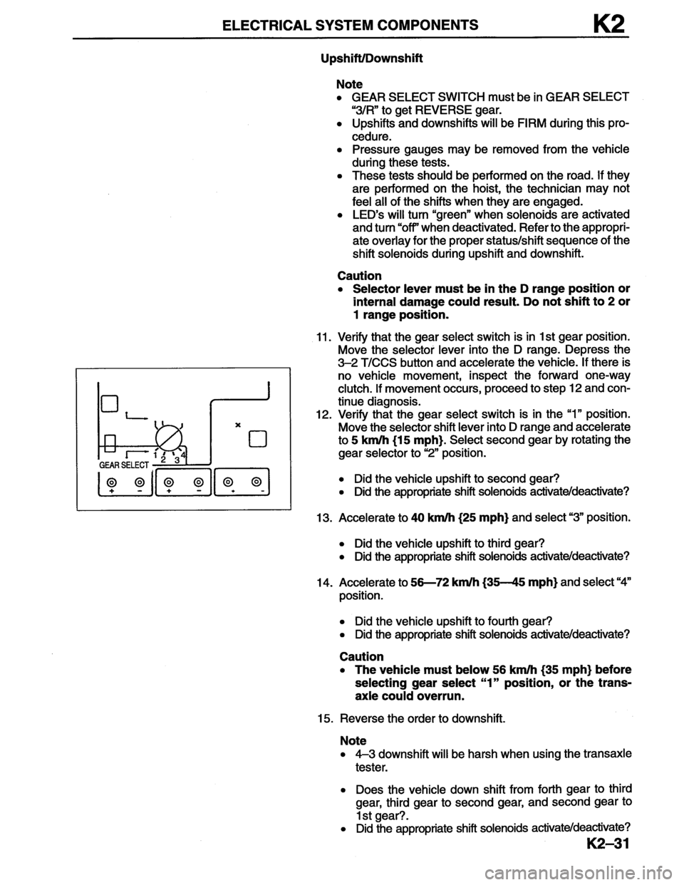 MAZDA MX-6 1996 Workshop Manual MAZDA MX-6 1996 Workshop Manual