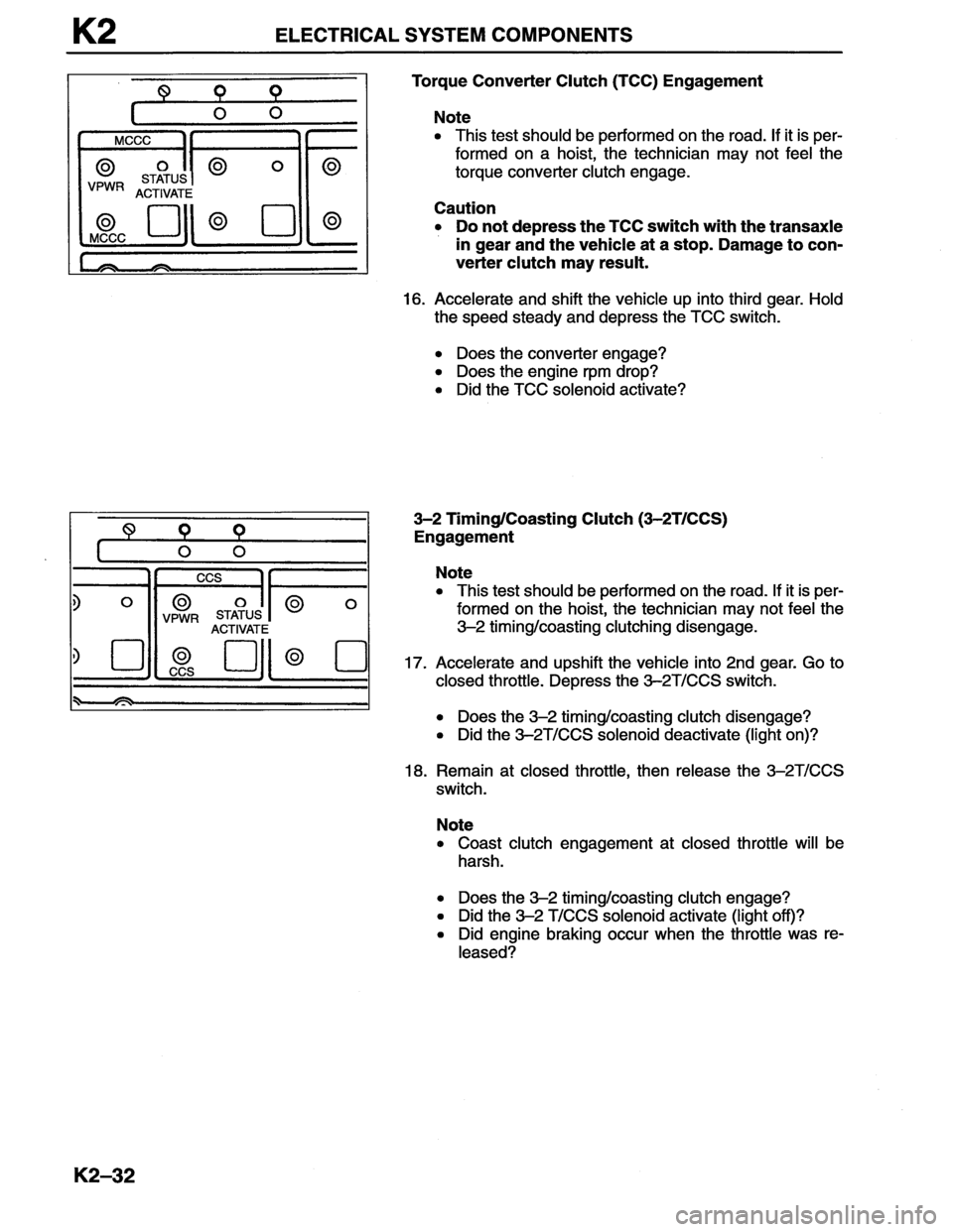 MAZDA MX-6 1996 Workshop Manual MAZDA MX-6 1996 Workshop Manual
