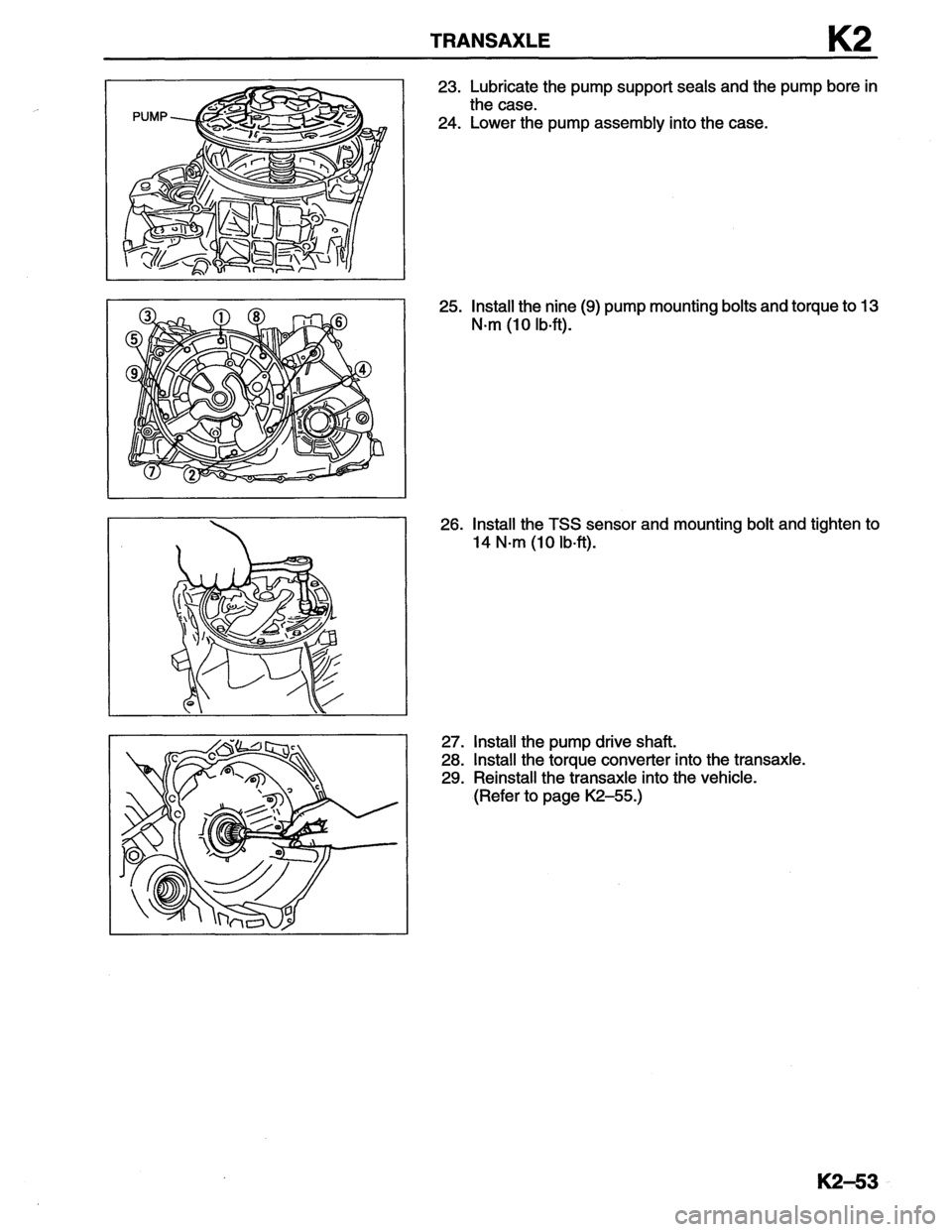 MAZDA MX-6 1996 Workshop Manual MAZDA MX-6 1996 Workshop Manual