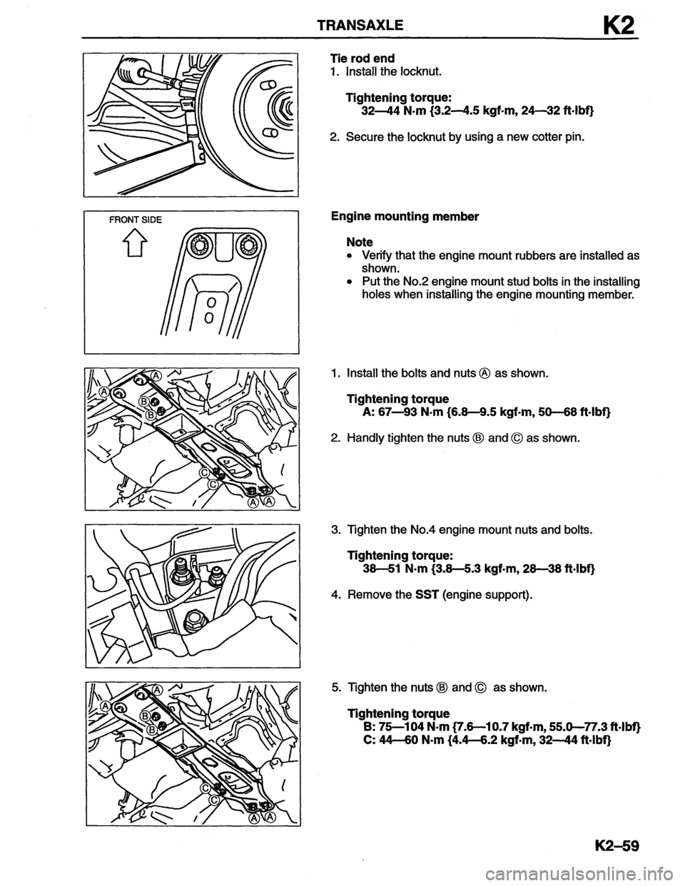 MAZDA MX-6 1996 Workshop Manual MAZDA MX-6 1996 Workshop Manual