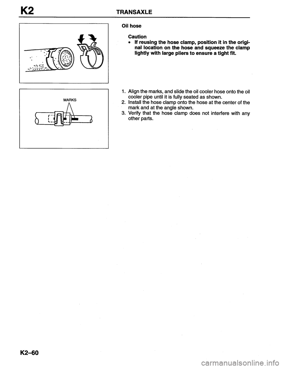 MAZDA MX-6 1996 Workshop Manual MAZDA MX-6 1996 Workshop Manual