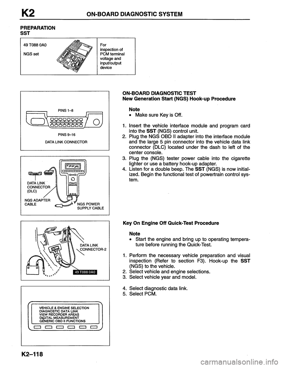 MAZDA MX-6 1996 Workshop Manual MAZDA MX-6 1996 Workshop Manual
