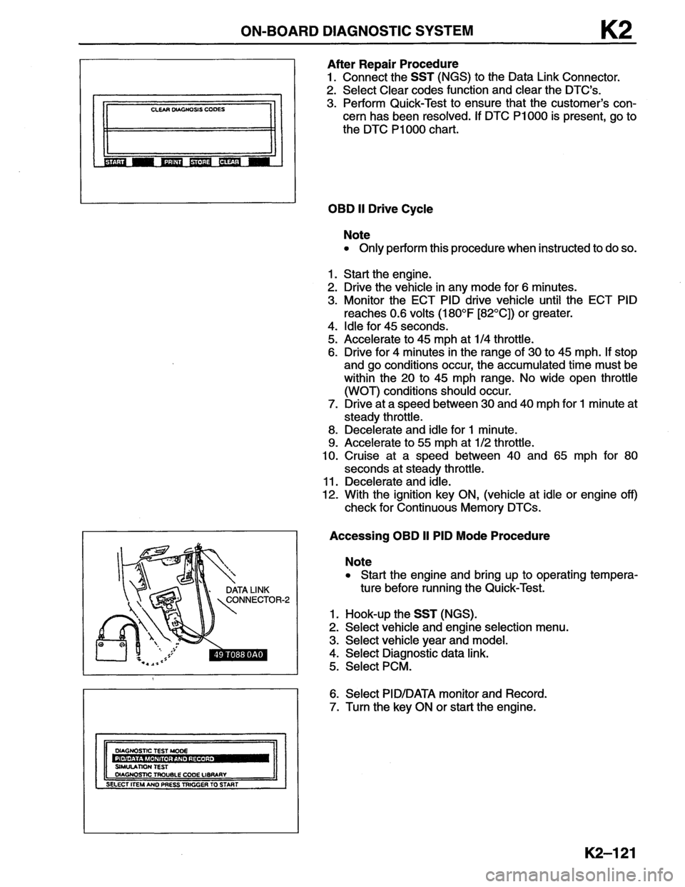 MAZDA MX-6 1996 Workshop Manual MAZDA MX-6 1996 Workshop Manual