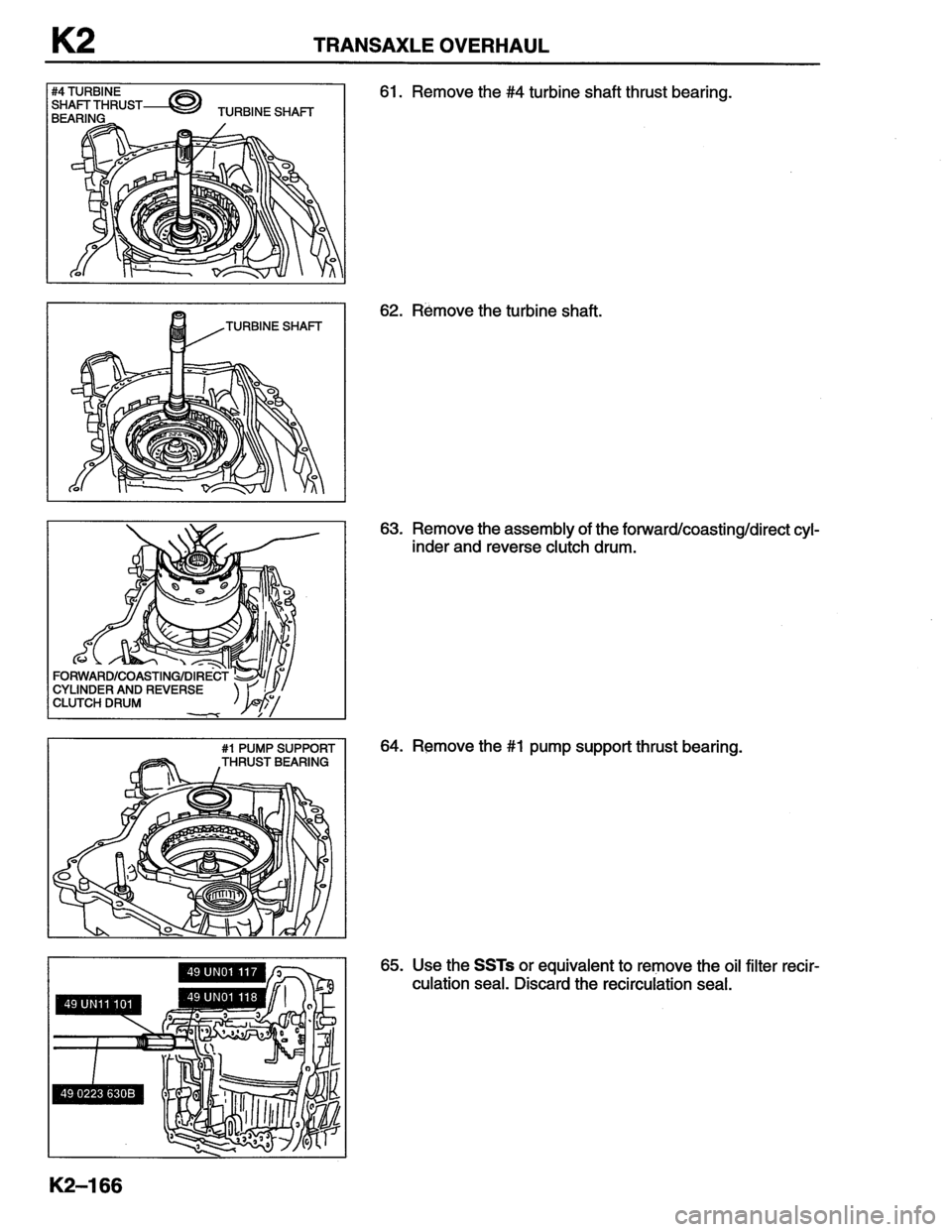 MAZDA MX-6 1996 Workshop Manual MAZDA MX-6 1996 Workshop Manual