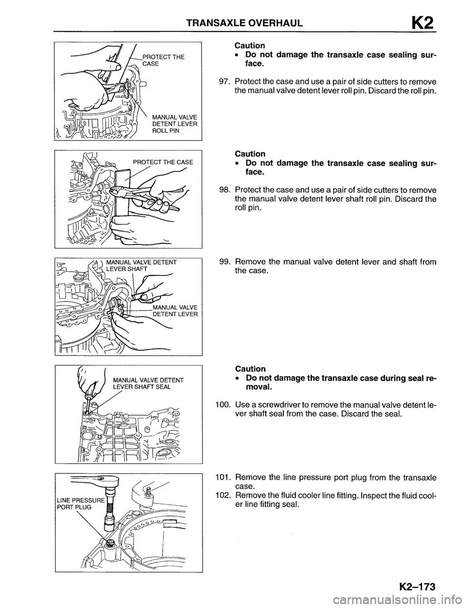 MAZDA MX-6 1996 Workshop Manual MAZDA MX-6 1996 Workshop Manual