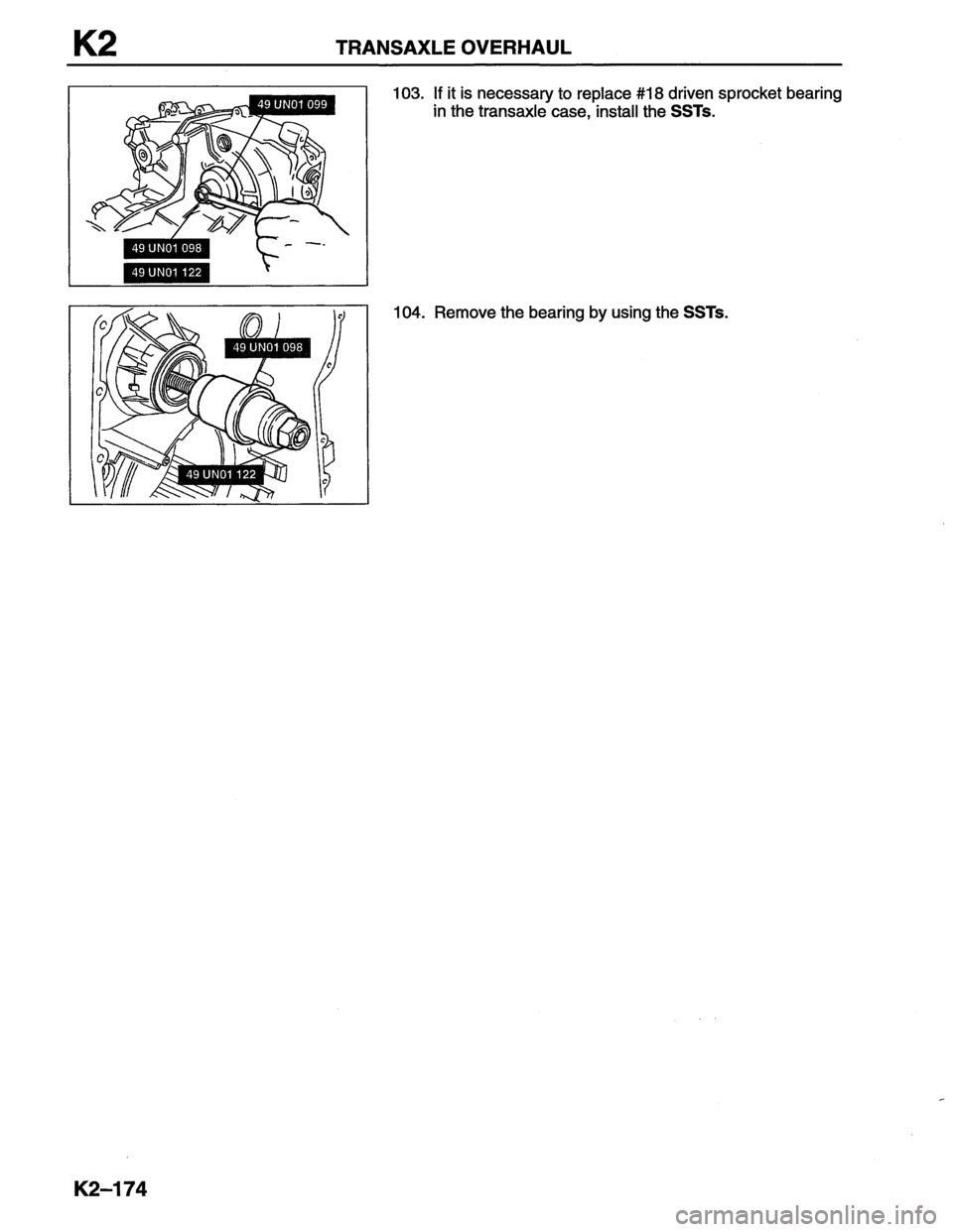 MAZDA MX-6 1996 Workshop Manual MAZDA MX-6 1996 Workshop Manual