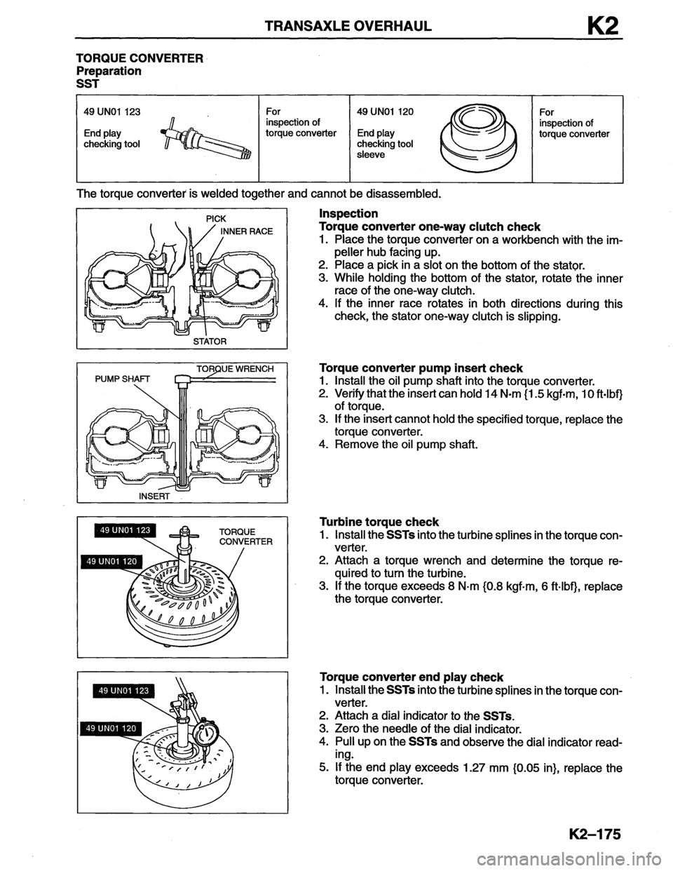 MAZDA MX-6 1996 Workshop Manual MAZDA MX-6 1996 Workshop Manual