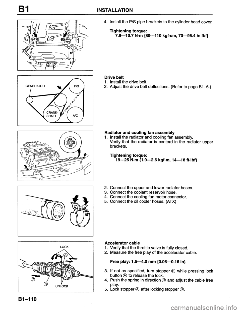MAZDA MX-6 1996 Workshop Manual MAZDA MX-6 1996 Workshop Manual