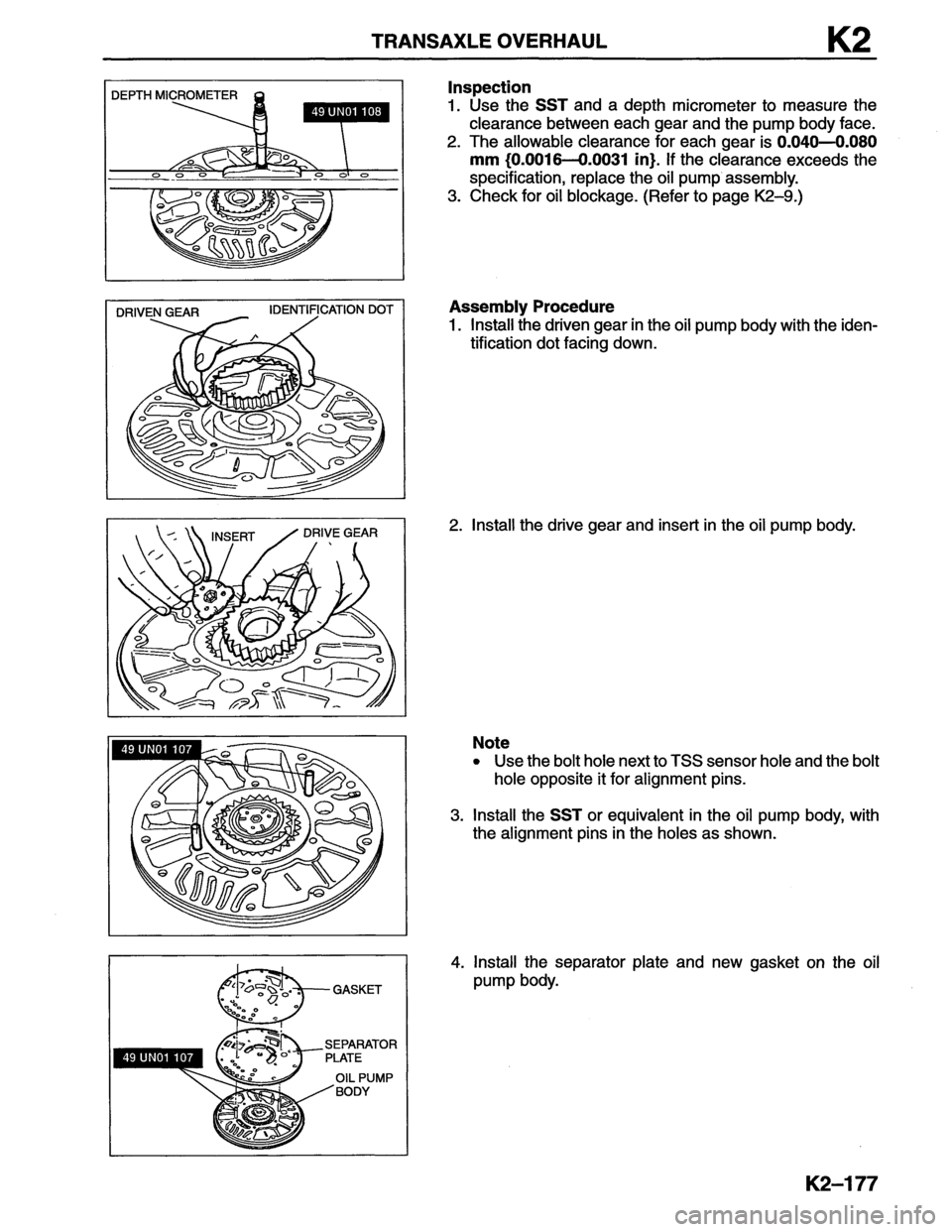 MAZDA MX-6 1996 Workshop Manual MAZDA MX-6 1996 Workshop Manual