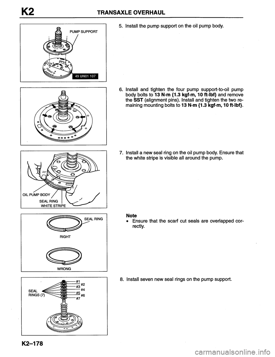 MAZDA MX-6 1996 Workshop Manual MAZDA MX-6 1996 Workshop Manual