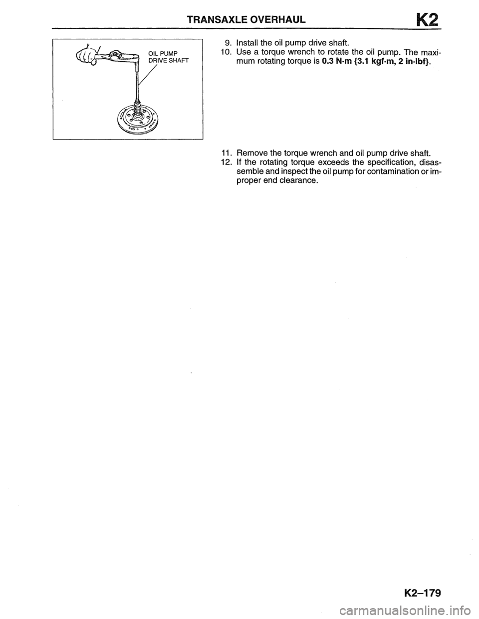 MAZDA MX-6 1996 Workshop Manual MAZDA MX-6 1996 Workshop Manual