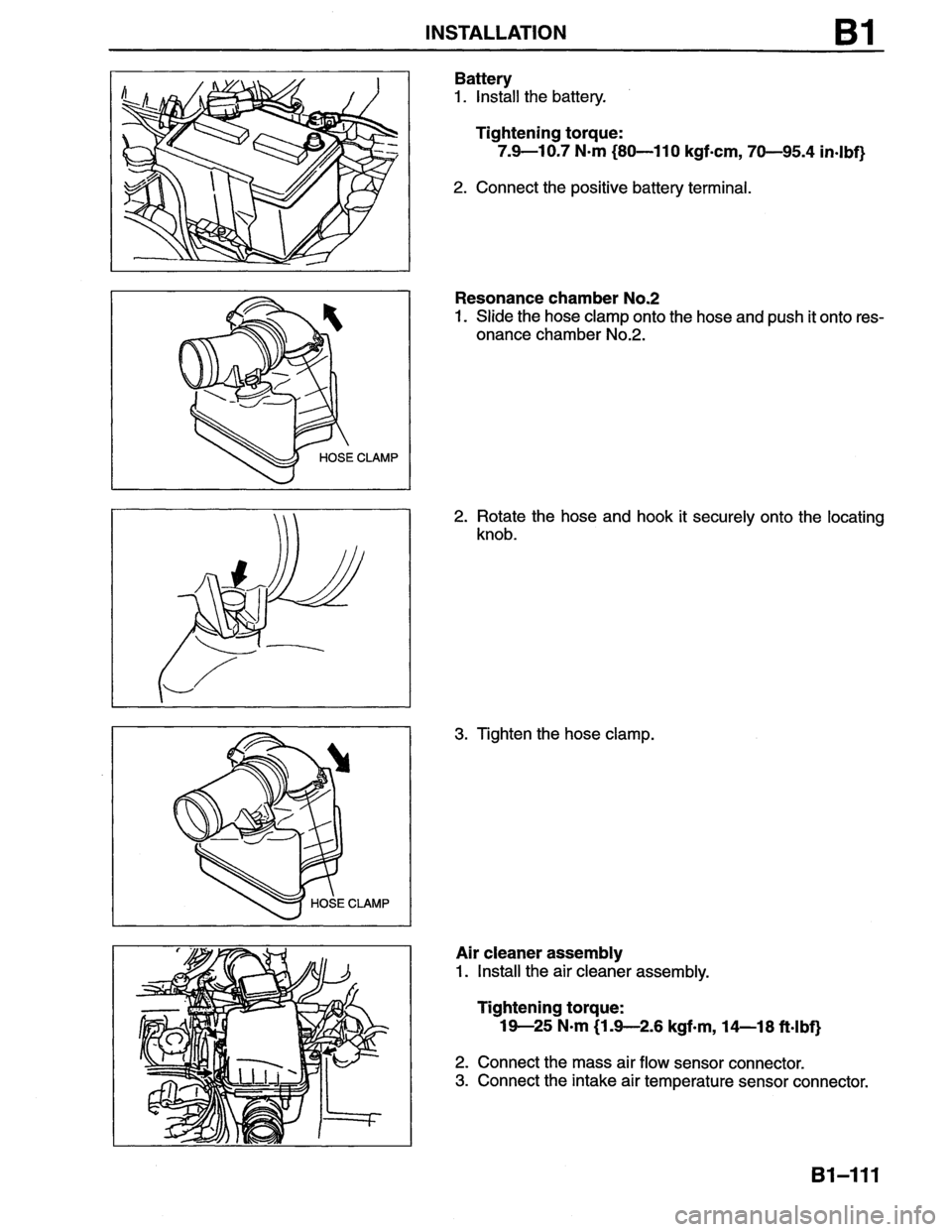 MAZDA MX-6 1996 Workshop Manual MAZDA MX-6 1996 Workshop Manual