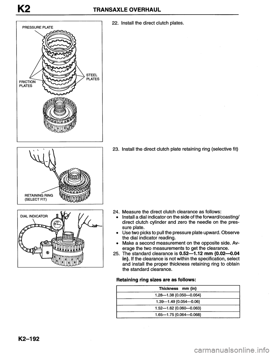 MAZDA MX-6 1996 Workshop Manual MAZDA MX-6 1996 Workshop Manual