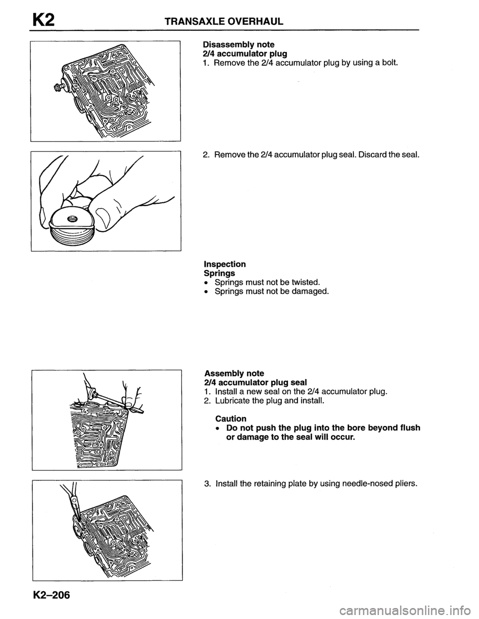 MAZDA MX-6 1996 Workshop Manual MAZDA MX-6 1996 Workshop Manual