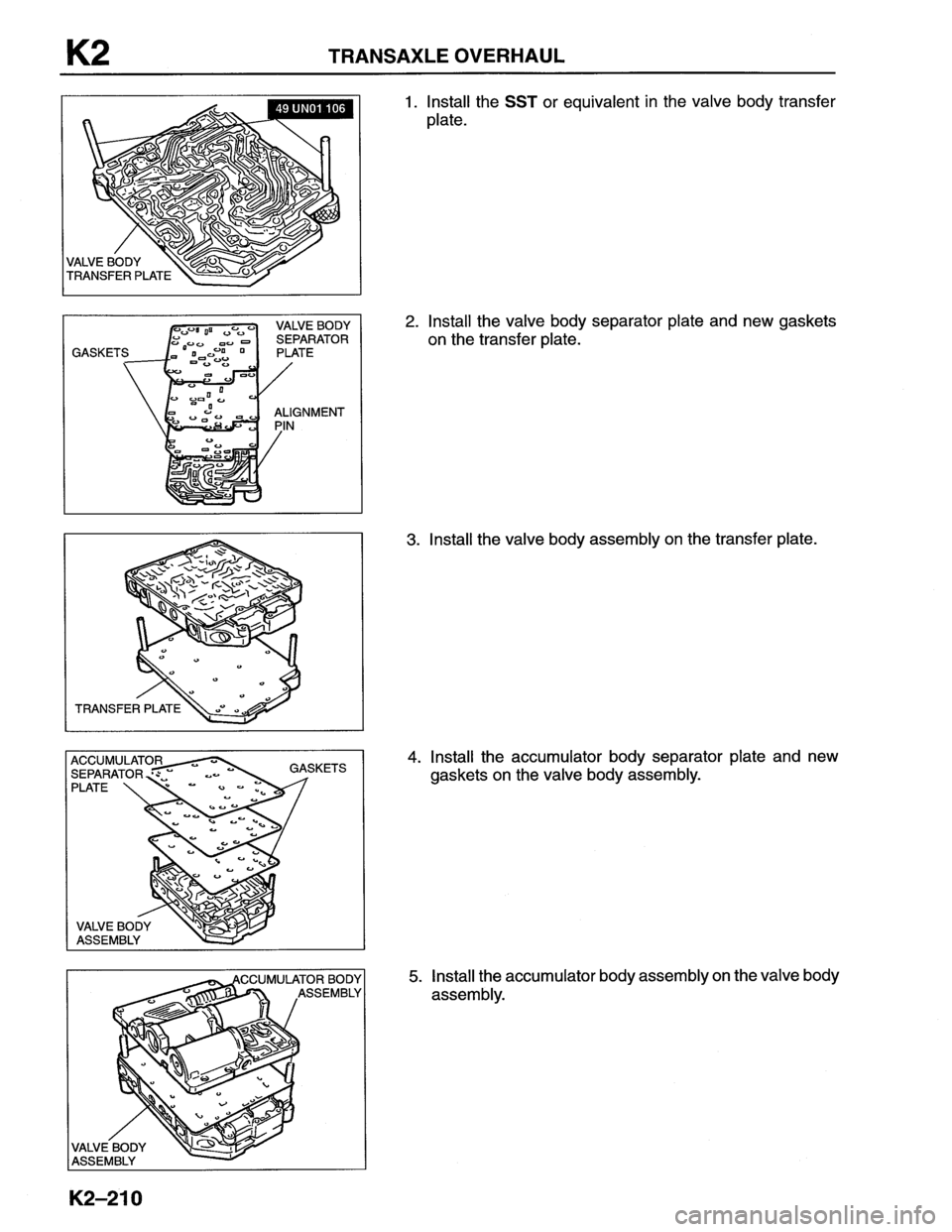 MAZDA MX-6 1996 Workshop Manual MAZDA MX-6 1996 Workshop Manual